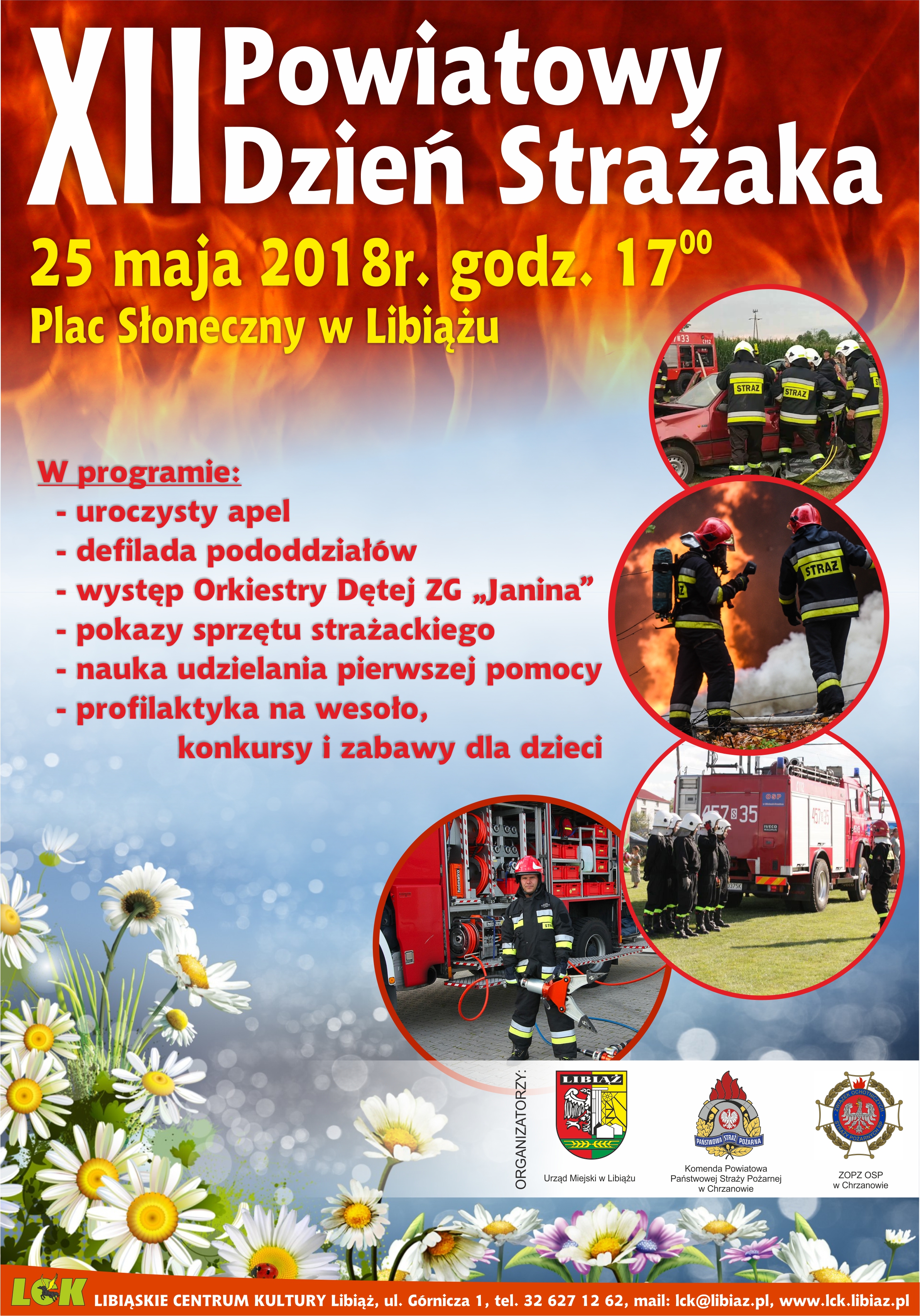 Plakat Dzien Strazaka 2018