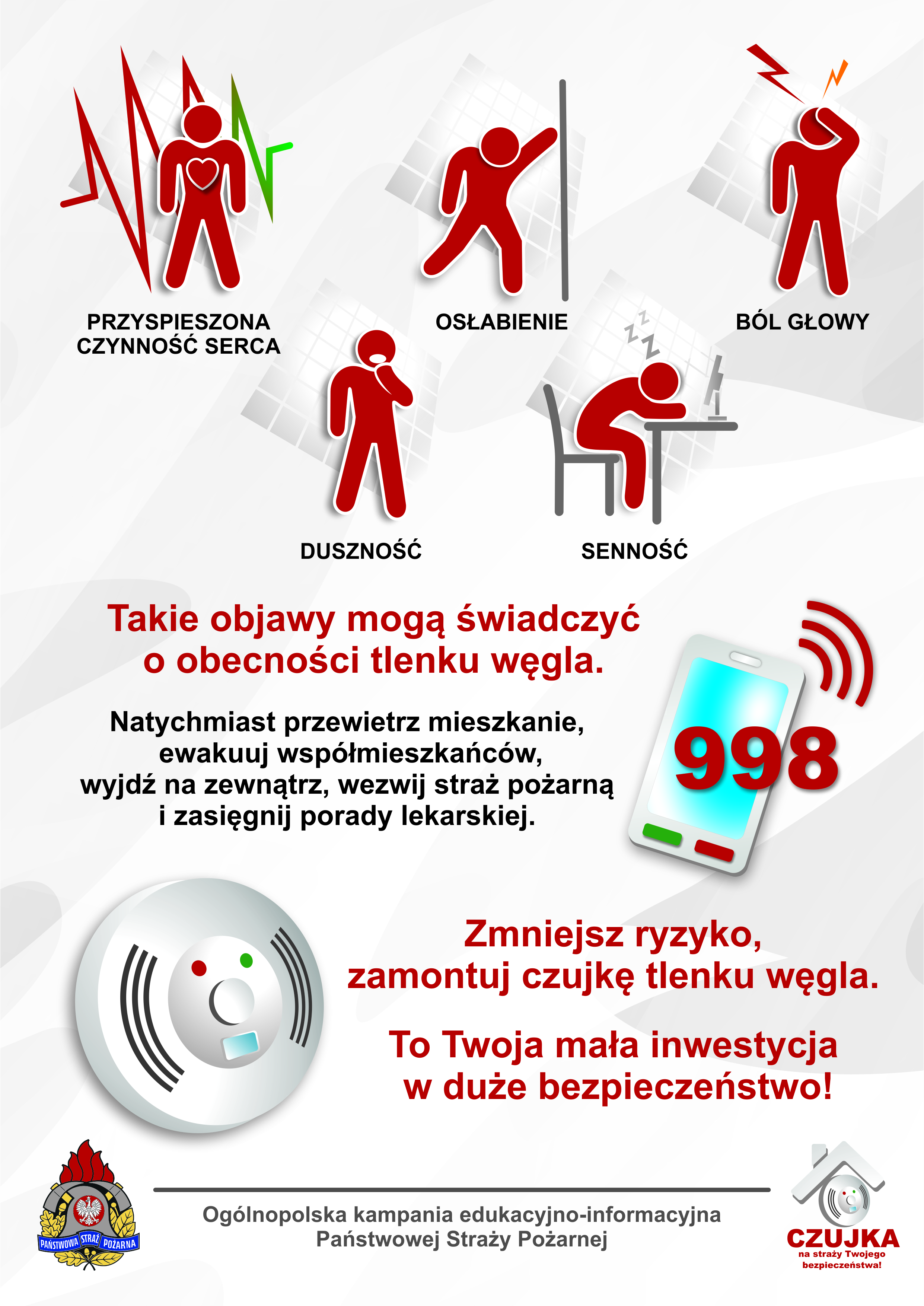 Te objawy moga swiadczyc o obecnosci tlenku wegla